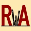 R and A serve as bookends to the w of books in between.